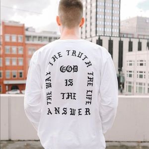 new unisex elevated faith long sleeve t-shirt